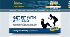 Desktop Screenshot of healthbridgefitness.com